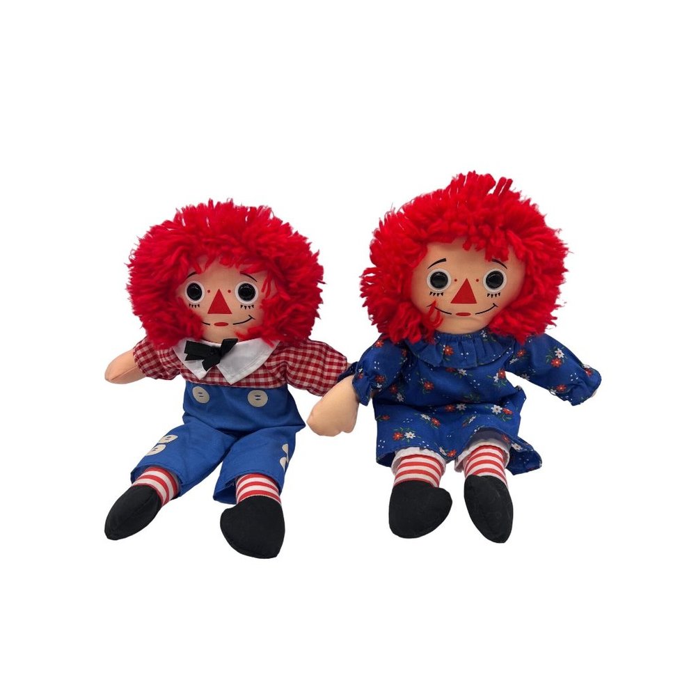 Raggedy Ann & Andy Plush Dolls